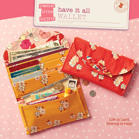 Have It All Wallet Sewing Pattern