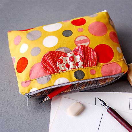 In a Clutch Cosmetic Case Sewing Pattern